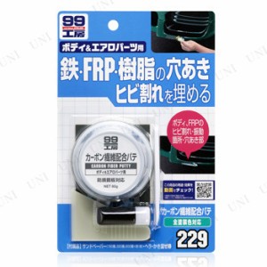 ソフト99 カーボン繊維配合パテ 80g 【 メンテナンス用品 ケア用品 カー用品 補修パテ 】