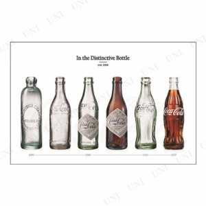 コカ・コーラ ポスター bottle evolution II 【 インテリア雑貨 Coca-Cola コカコーラ 】