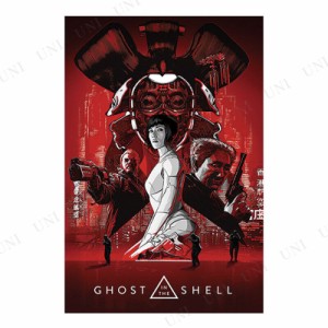 【取寄品】 Ghost In The Shell (Red) ポスター 【 インテリア雑貨 映画 】