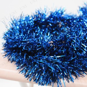 クリスマス　ツリー　オーナメント [5点セット] 200cmパーティーモール(単色/ブルー) 【 室内装飾 インテリア パーティモール 誕生日パー