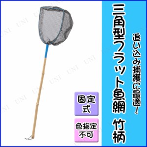 [3点セット] さかな網フラット20 色指定不可 【 タモ釣り 魚網 フィッシング 魚取り 玉網 タモ網 魚釣り 魚捕り 釣り用品 】