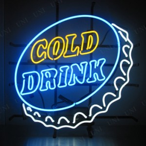 【取寄品】 ネオンサイン Cold Drink 【 店舗装飾品 デコレーション POP 販促品 壁掛け照明 飾り ディスプレイ 】