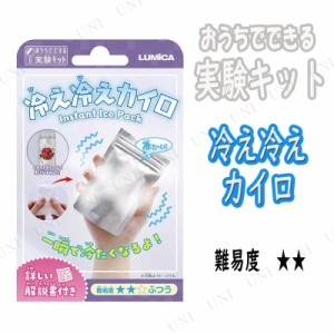 【取寄品】 おうちでできる実験キット 冷え冷えカイロ 【 科学 学校教材 自由研究 勉強 小学生 化学 】