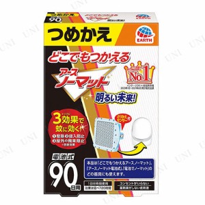 【取寄品】 どこでもつかえるアースノーマット90日用 詰替 【 害虫対策 蚊 レジャー用品 害虫忌避 防虫 アウトドア用品 虫除け芳香剤 キ