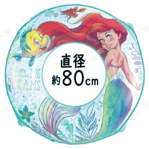 【取寄品】 浮き輪 80cm アリエル 【 子ども用 プール用品 水物 キッズ うきわ こども用 海水浴 ディズニー ウキワ ビーチグッズ 71cm〜8