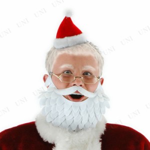 エロープ(elope) サンタさんのメガネ・ヒゲ・プチハットセット [SANTA KIT] 【 変装グッズ サンタコスプレ クリスマス 仮装 白ひげ 小物 
