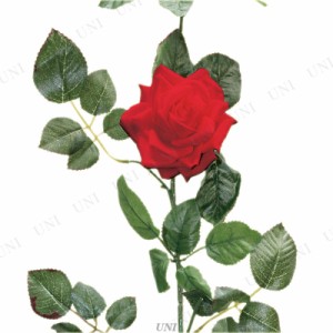 180cm ローズガーランド レッド 【 造花 インテリア アートフラワー デコレーション フェイクフラワー 飾り 薔薇 バラ ディスプレイ POP 