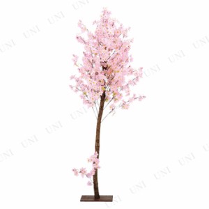 【取寄品】 180cm天然木桜スタンド 【 さくら デコレーション 飾り 店舗装飾品 POP お花見 サクラ 入学式 ディスプレイ 春 販促品 立木 