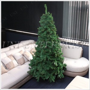 クリスマスツリー 210cmボリュームヌードツリー 【 飾りなし グリーンヌードツリー 装飾 】