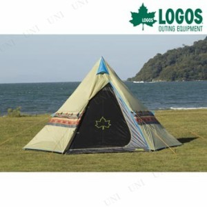 LOGOS(ロゴス) ナバホTepee 400 3〜4人用 【 レジャー用品 アウトドア用品 宿泊用テント ティピーテント キャンプテント キャンプ用品 ワ