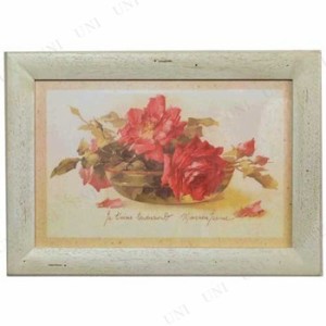 【取寄品】 フラワー額絵 91480 【 インテリア雑貨 アート 絵画 】