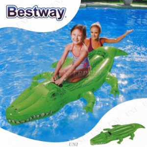 BESTWAY 41011 ワニフロート 200cm 【 海水浴 グッズ プール用品 水物 ビーチグッズ 水遊び用品 】