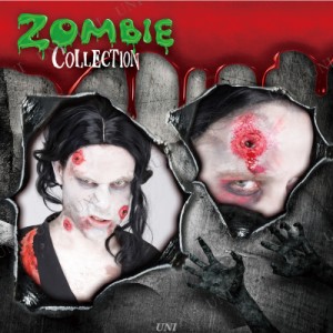 コスプレ 仮装 ZOMBIE COLLECTION FXSCAR Gunshot(銃創) 【 コスプレ 衣装 ハロウィン 変装グッズ 化粧 特殊メイク 怖い ホラーメイク ゾ