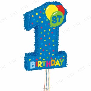 【取寄品】 ピニャータ 1stバースデーボーイ 【 誕生日パーティー デコレーション バースデーパーティー 1歳誕生日 ファーストバースデー