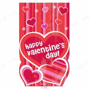 【取寄品】 ディスプレイ バレンタイン バレンタイン ラージ DC セロバッグ (20バッグ) 【 バレンタイン雑貨 POP デコレーション 店舗装