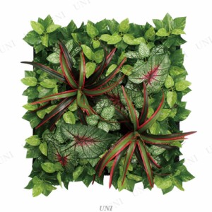 【取寄品】 ウォールデコレーションA 34×34cm 【 ミニ観葉植物 ミニサイズ フェイクグリーン 人工観葉植物 小さい インテリアグリーン 