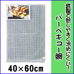 BBQあみ 40x60cm 【 レジャー用品 キャンプ用品 アウトドア用品 クッキング 調理 バーベキュー用品 焼き網 焼網 】