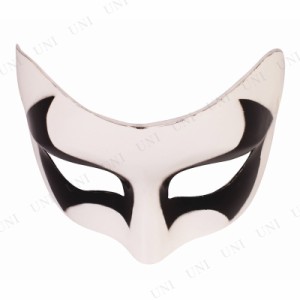 コスプレ 仮装 ブラックアイマスク 【 コスプレ 衣装 ハロウィン パーティーグッズ おもしろ かぶりもの 仮面舞踏会 マスク 面白マスク 