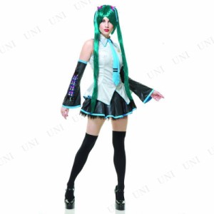 コスプレ 仮装 アンドロイドシンガー グリーン SM 【 コスプレ 衣装 ハロウィン 仮装 コスチューム アニメ レディース 女性用 余興 大人