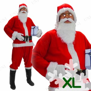 サンタ　コスプレ プロモーショナルサンタスーツ XL (大きいサイズ) 【 コスプレ 衣装 服 メンズ 大きいサイズ サンタ 仮装 サンタ服 サ
