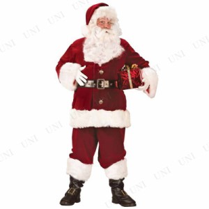 [残り1個] サンタ　コスプレ スーパーDXサンタスーツ XL 【 コスプレ 衣装 服 メンズ 大きいサイズ サンタ サンタ服 クリスマス ビッグ 