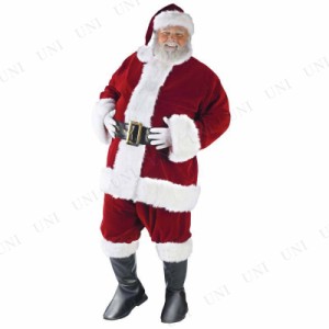 [残り1個] サンタ　コスプレ ウルトラベルベットサンタスーツ XL 【 コスプレ 衣装 服 メンズ 大きいサイズ サンタ クリスマス サンタク