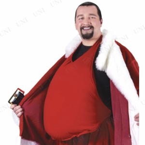サンタ　コスプレ サンタクロースのお腹 (インナー備品) 【 コスプレ 衣装 服 メンズ 大きいサイズ サンタ アクセサリー インナー 男性用