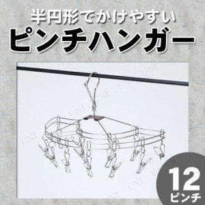 ハーフラウンドピンチハンガー12ピンチ 【 洗濯用品 もの干し 吊り下げ 物干しハンガー 洗濯物干し ものほし 】