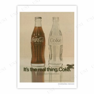 コカ・コーラ ブランド ポスター A3 Real Things 【 コカコーラ 雑貨 Coca-Cola インテリア雑貨 】