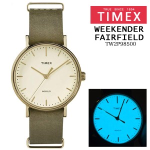 腕時計 TIMEX タイメックス 訳あり品 アウトレット Weekender Fairfield ウィークエンダーフェアフィールド TW2P98500 37mm 婦人用 女性 