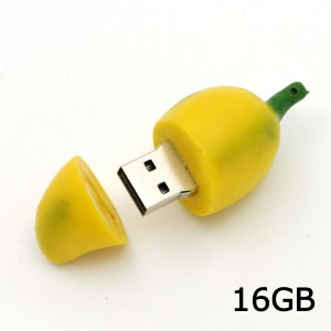 USBメモリ マンゴー タイプ  16GB おもしろUSBメモリ USBメモリー プレゼント ギフト パソコン データ フラッシュメモリ フルーツ