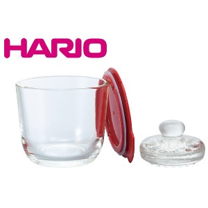 浅漬け ピクルス 漬け物器 HARIO ハリオ ガラスの一夜漬け器 S レッド GTK-S-R 耐熱ガラス製で漬物作りに最適