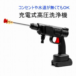 送料無料 高圧洗浄 洗車 コードレス 充電式 高圧洗浄機 DL-YU276 高圧 洗浄 掃除 高水圧 ベランダ 外壁 軽量 汚れ 頑固な汚れ おすすめ 