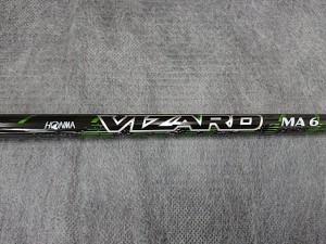 日本仕様 ホンマ 純正カーボン VIZARD MA 6 ツアーワールド TW757 Type-D／Type-S純正スリーブ付 ドライバー用 新品即抜きシャフト