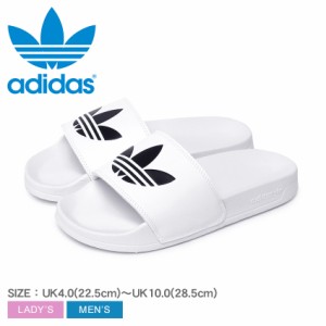 アディダス オリジナルス サンダル レディース メンズ ADILETTE LITE SLIDES ホワイト 白 ADIDAS ORIGINALS FU8297 靴 シューズ シャワー