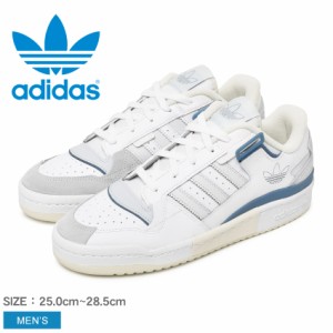 アディダス オリジナルス スニーカー メンズ フォーラム イグシビット ロー ホワイト 白 ブルー 青 ADIDAS ORIGINALS GW6348 靴 シューズ