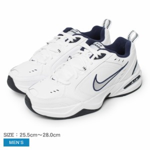 ナイキ スニーカー メンズ AIR MONARCH IV ホワイト 白 NIKE 415445 靴 シューズ ローカット 耐久性 軽量 カジュアル シンプル ストリー