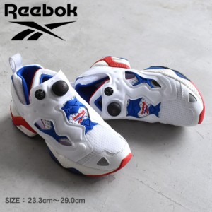 リーボック スニーカー レディース メンズ インスタポンプフューリー 95 ホワイト 白 ブルー 青 レッド 赤 ブラック 黒 REEBOK GY1631 厚