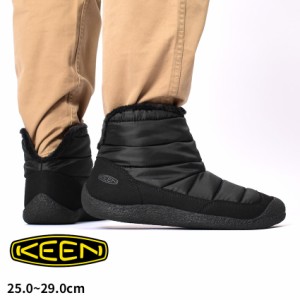 キーン ブーツ メンズ ハウザー フォールド ダウン ブラック 黒 KEEN 1027947 シューズ 靴 ブランド シンプル アウトドア 人気 楽ちん シ