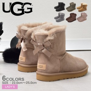 アグ UGG ムートンブーツ レディース ミニ ベイリーボウ II リボン シューズ 靴 1016501 ugs