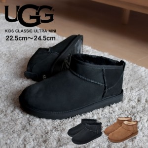 アグ ブーツ レディース キッズ ジュニア 子供 キッズ クラシック ウルトラ ミニ ブラック 黒 ブラウン UGG 1130750K シューズ 靴 防寒 