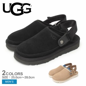 アグ サンダル メンズ ゴールデンコースト クロッグ ブラック 黒 ベージュ UGG 1142172 靴 シューズ スリッポン スリップオン サボ 履き