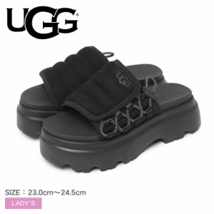 アグ サンダル レディース キャリー ブラック 黒 UGG 1152697 靴 シューズ 厚底 スライド シャワー ブランド レジャー 海 川 おしゃれ か