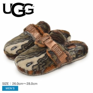 アグ サンダル メンズ フラッフイットカリトポ マルチ UGG 1134110 ふわふわ もこもこ ブランド ファー 靴 シューズ あったか 屋外 屋内