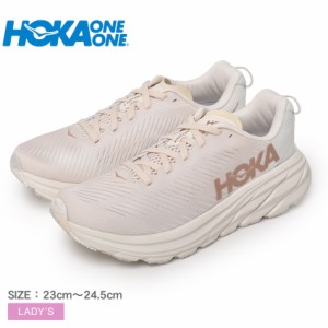 ホカ(HOKA) ロードランニングシューズ レディース リンコン3　エッグノッグ ホワイト 白 ゴールド 1119396 靴 スニーカー ブランド シン