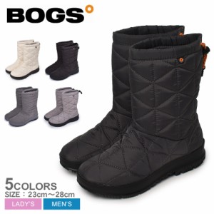 ボグス スノーブーツ レディース スノーデイ ミッド ブラック 黒 グレー BOGS 72238 長靴 レインブーツ スノーシューズ 雪 雨 ロング丈 