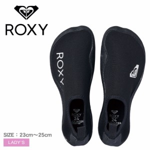 ロキシー マリンシューズ レディース ウォーターソックス ブラック 黒 ROXY RSA241702 スリッポンサンダル スリッポン サンダル シューズ