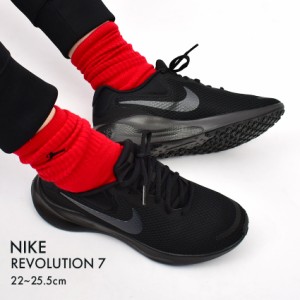 ナイキ ランニングシューズ レディース レボリューション 7 ブラック 黒 NIKE FB2208 スニーカー シューズ ローカット ブランド シンプル