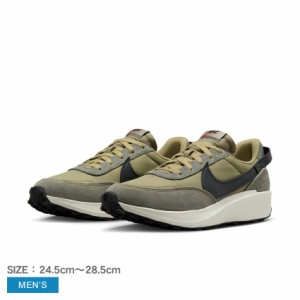 ナイキ スニーカー メンズ ワッフル デビュー SE カーキ NIKE FJ4196 シューズ 靴 ローカット カジュアル シンプル レトロ モダン 耐久性