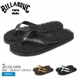 ビラボン サンダル メンズ NOODLE WIRE SOILD サンダル ブラック 黒 ブラウン 茶 BILLABONG BE011947 ビーサン ビーチサンダル トングサ